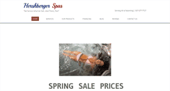 Desktop Screenshot of hershbergerspas.com